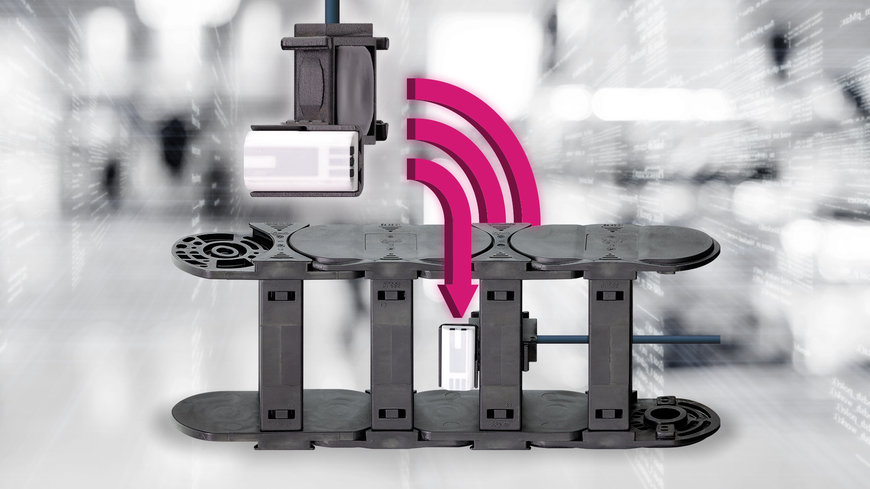 DEN NYA I.SENSE EC.W-SENSOR MÖJLIGGÖR KOSTNADSEFFEKTIV TILLSTÅNDSÖVERVAKNING I REALTID FÖR GLIDSYSTEM MED E-KEDJA